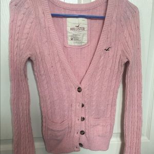 Pink Hollister sweater